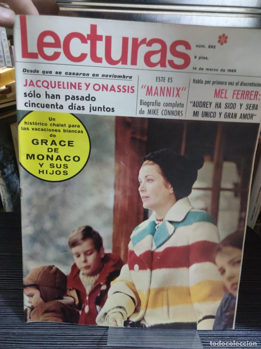 Collectionnisme de Revues et Journaux: Lecturas 882 14 mar Grace de Monaco Grace Kelly; Jackie y Onassis.