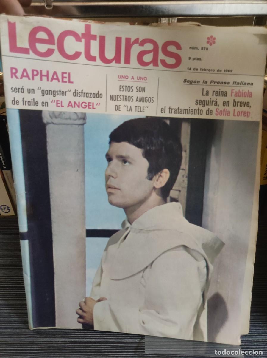Coleccionismo de Revistas y Peri&oacute;dicos: Lecturas 878 14 feb Raphael en &rdquo;El &Aacute;ngel&rdquo; Raphael; Reina Fabiola de B&eacute;lgica.