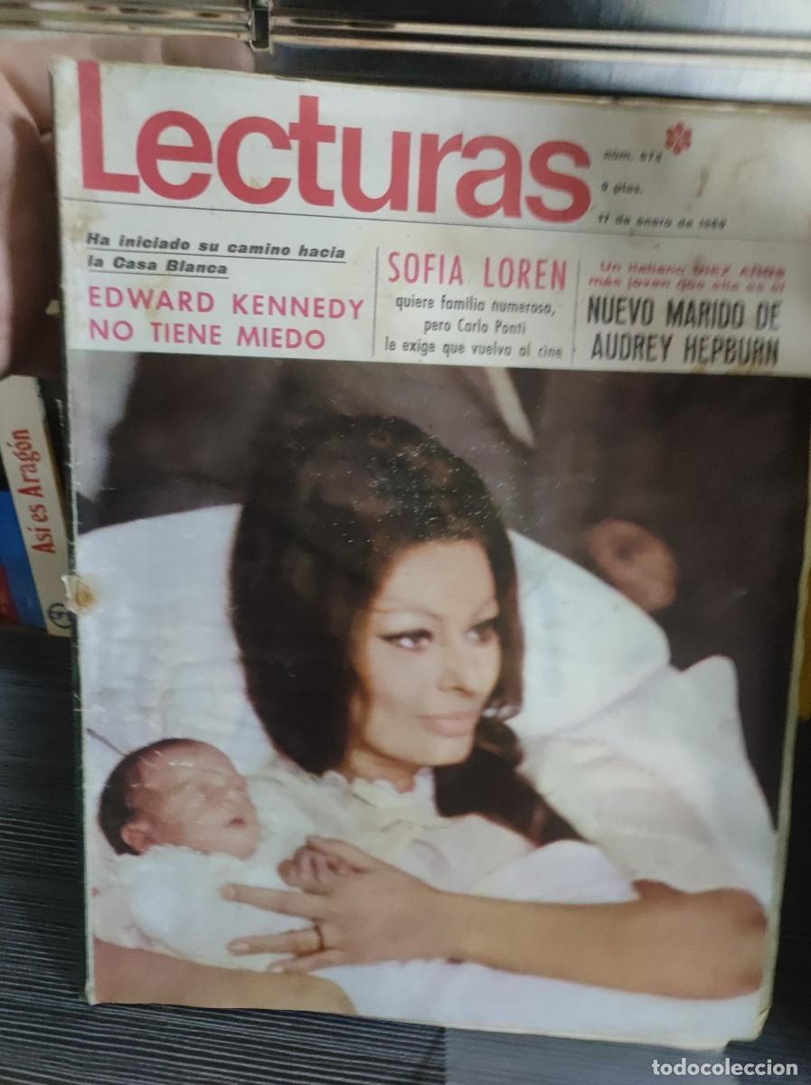 Collectionnisme de Revues et Journaux: Lecturas 874 17 ene Sof&iacute;a Loren con su hijo Sof&iacute;a Loren; Audrey Hepburn.