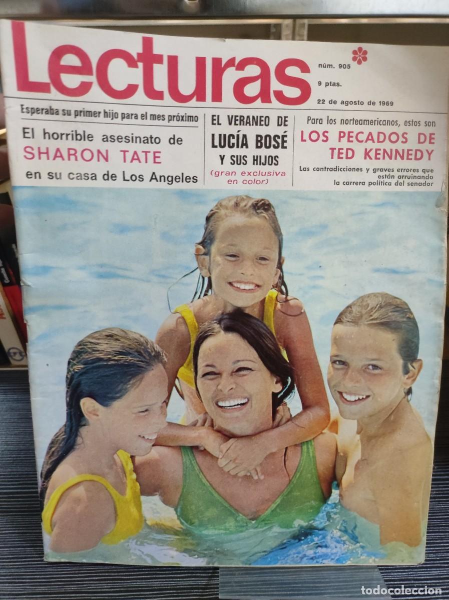 Collectionnisme de Revues et Journaux: Lecturas 905 22 ago Asesinato de Sharon Tate Luc&iacute;a Bos&eacute; con sus hijos.