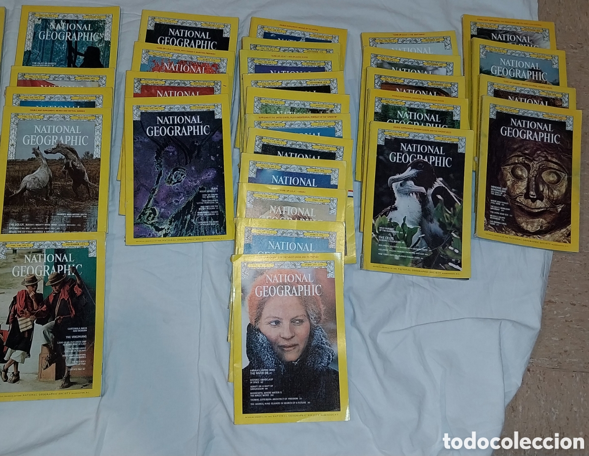 Collection Magazines and Newspapers: 29 revistas del National Geographic