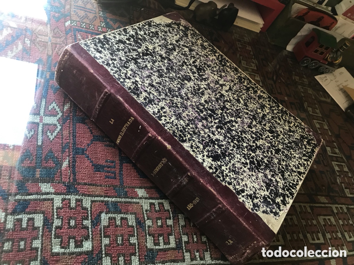 Coleccionismo de Revistas y Peri&oacute;dicos: La Uni&oacute;n ilustrada. Revista. 1 semestre 1913. Encuadernado