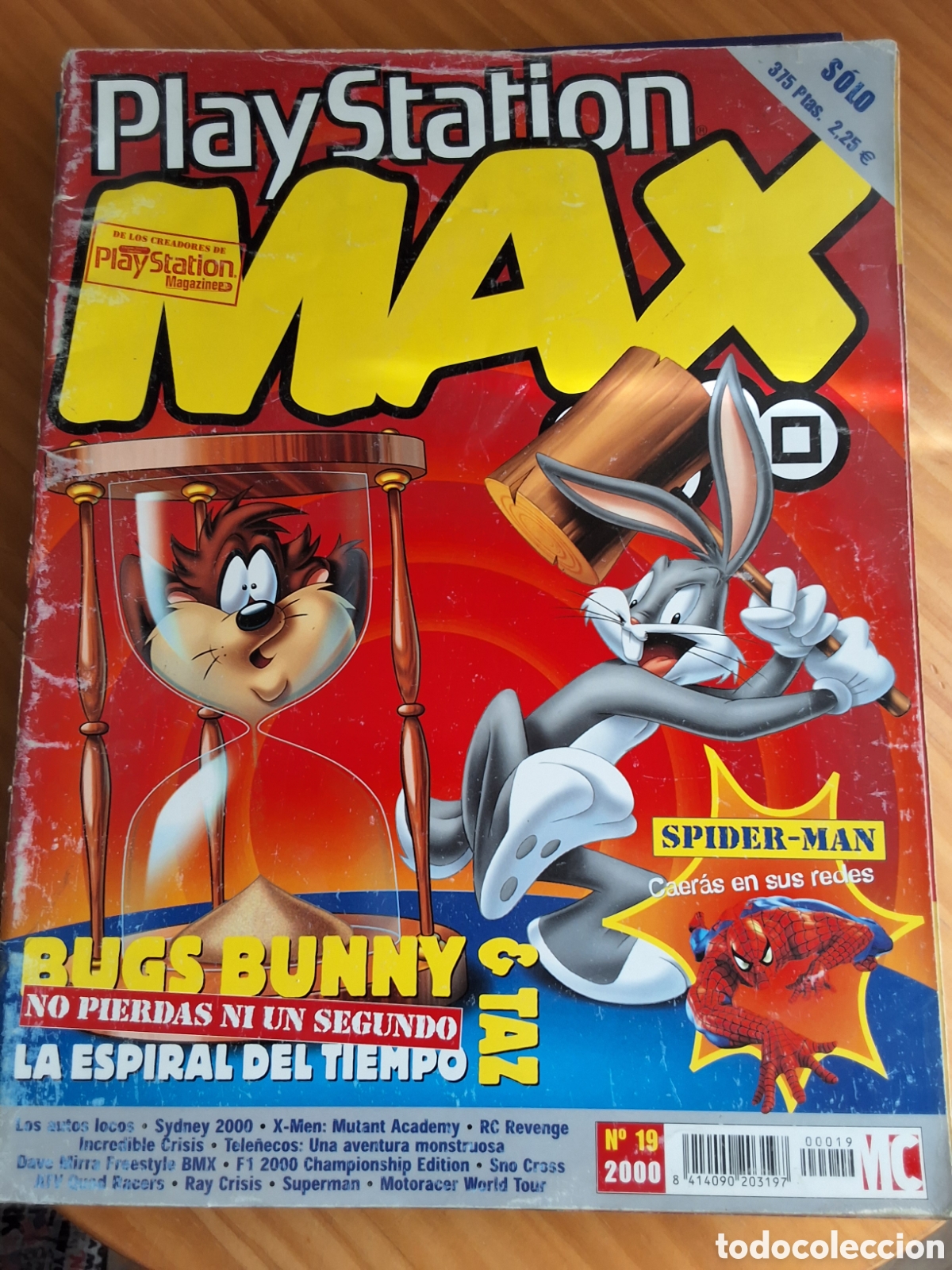 Sammeln von Zeitschriften und Zeitungen: Max PlayStation revista consolas n&uacute;mero 19 a&ntilde;o 2000/10 incluye p&oacute;ster
