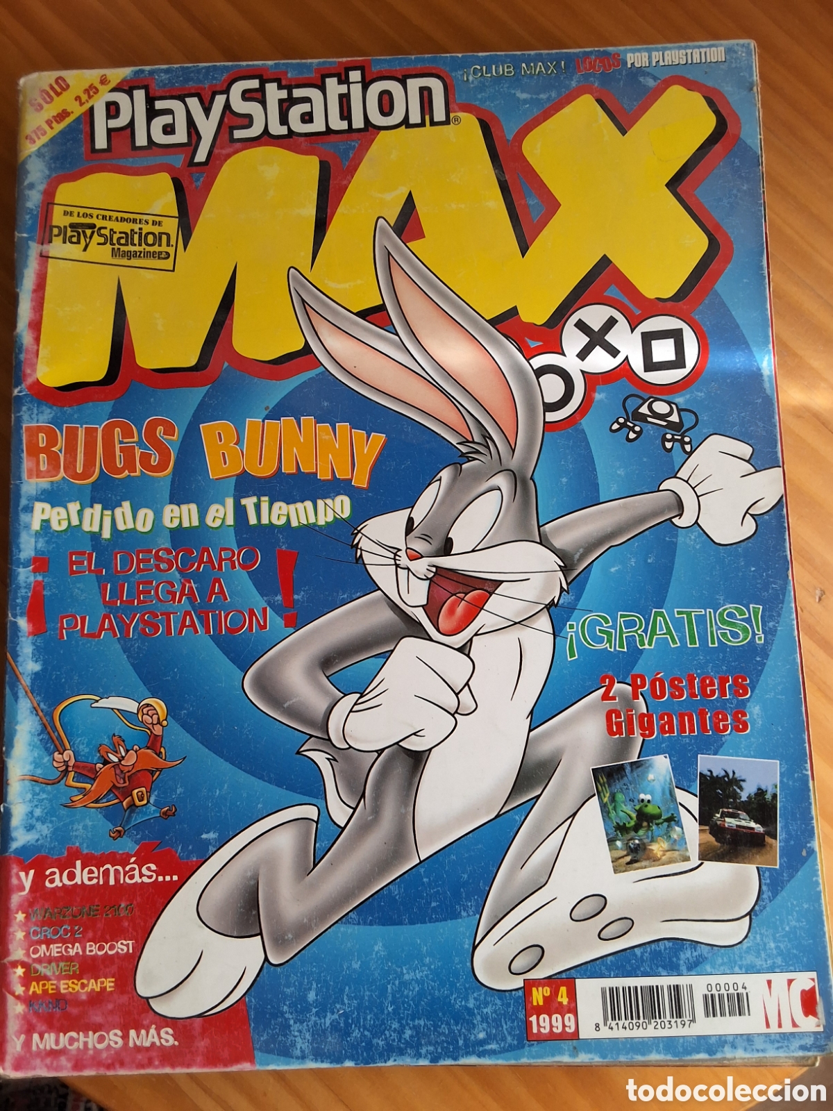 Sammeln von Zeitschriften und Zeitungen: Max PlayStation revista consolas n&uacute;mero 4 a&ntilde;o 1999/7