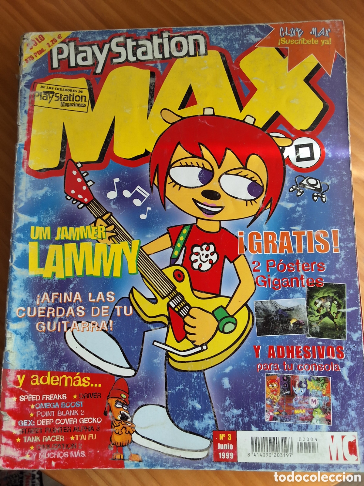 Sammeln von Zeitschriften und Zeitungen: Max PlayStation revista consolas n&uacute;mero 3 a&ntilde;o 1999/6 incluye p&oacute;sters