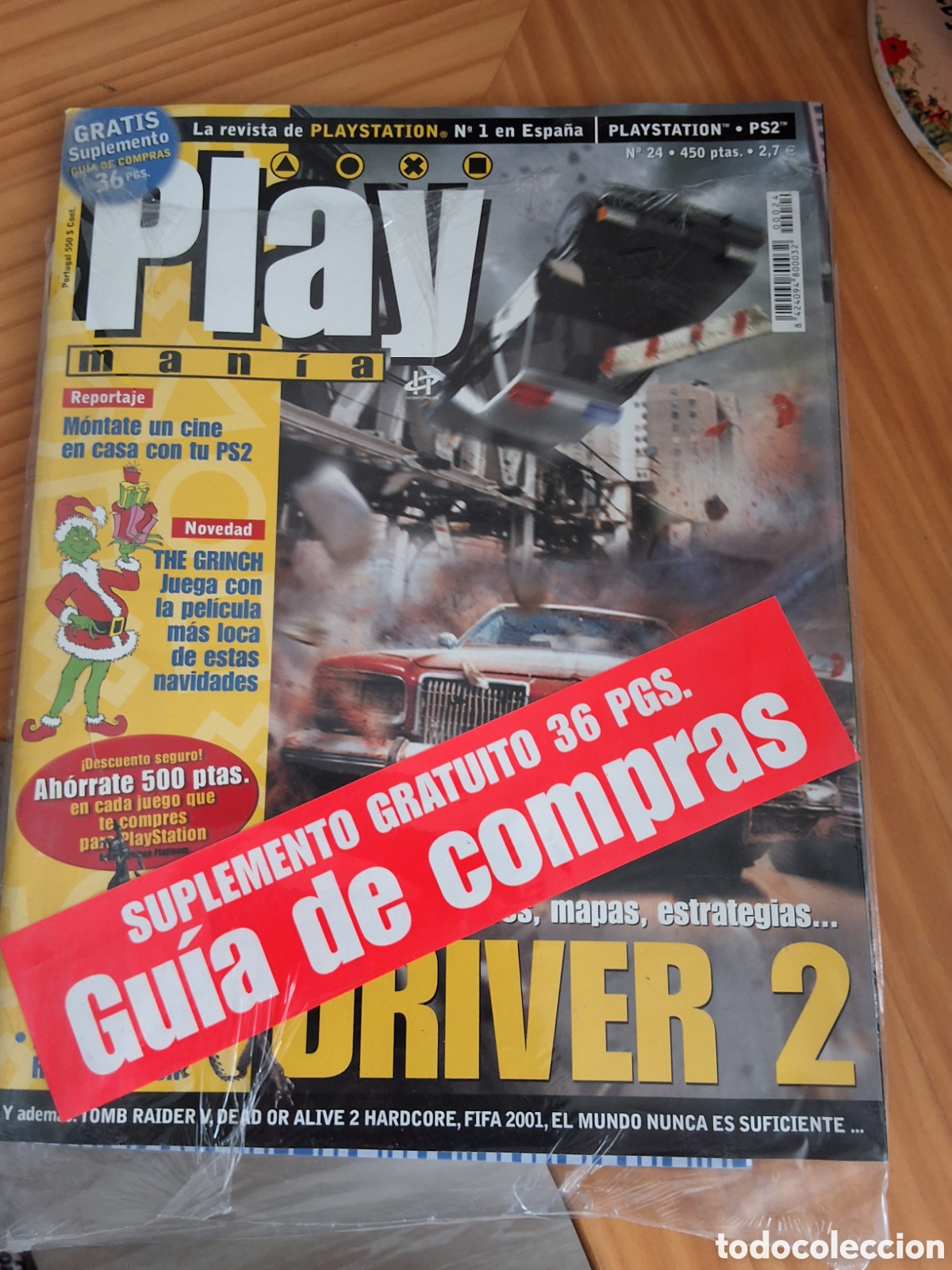 Sammeln von Zeitschriften und Zeitungen: Play mania revista consolas n&uacute;mero 24 a&ntilde;o 2001/2 incluye gu&iacute;a