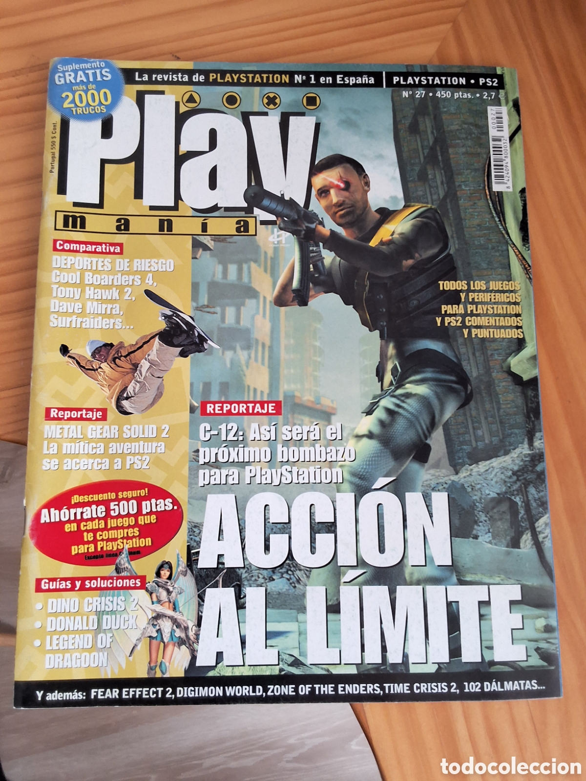Sammeln von Zeitschriften und Zeitungen: Play mania revista consolas n&uacute;mero 27 a&ntilde;o 2001/6 incluye gu&iacute;a
