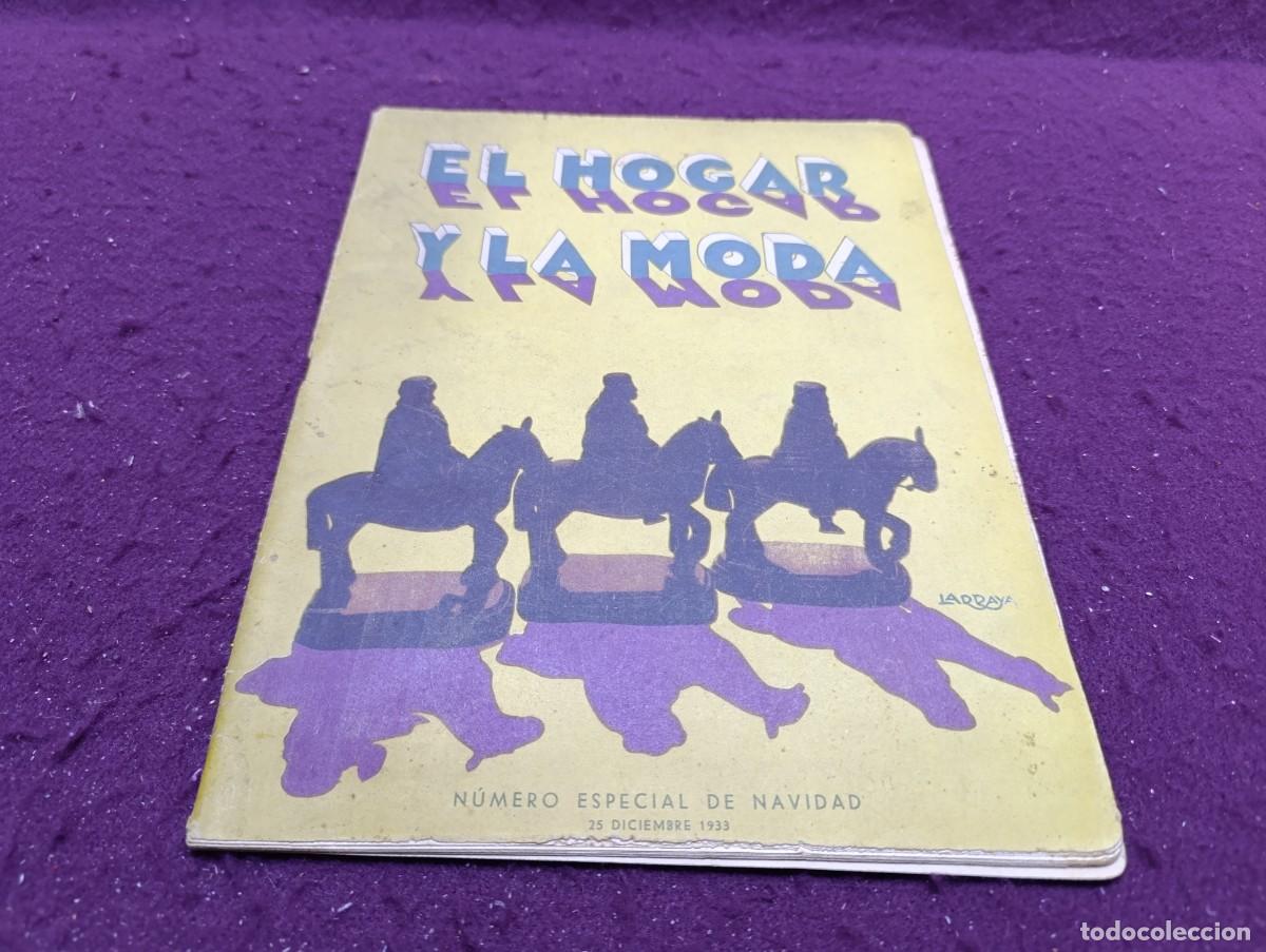 Sammeln von Zeitschriften und Zeitungen: 1933, Antigua Revista, El Hogar y la Moda, especia de Navidad