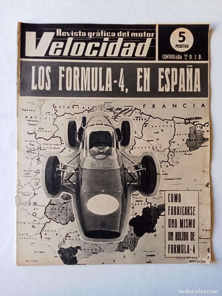 Coleccionismo de Revistas y Peri&oacute;dicos: REVISTA COCHE VELOCIDAD N&ordm; 231 1966 AUTOM&Oacute;VIL F&oacute;rmula 4 SAAB SONNETT II Primer Turismo Turco F W 5