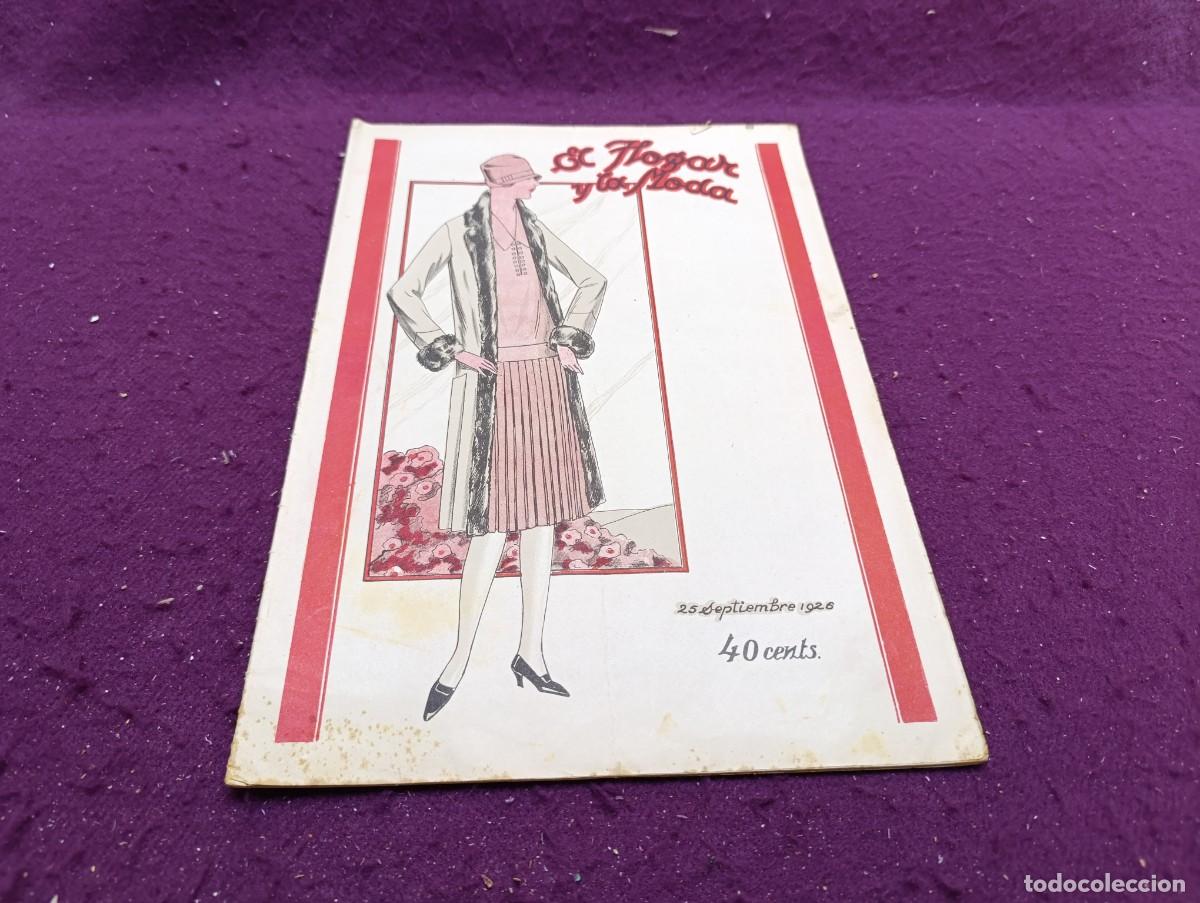 Sammeln von Zeitschriften und Zeitungen: 1926, Antigua Revista, El Hogar y la Moda, n&ordm; 713, unos 35 x 25 cms.