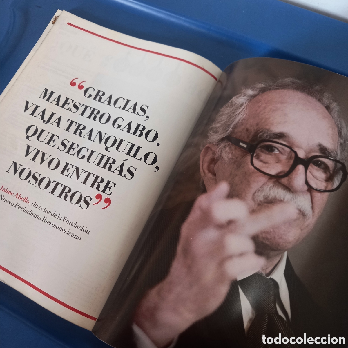 Coleccionismo de Revistas y Peri&oacute;dicos: LEER DESCRIPCION / GABO GABRIEL GARCIA MARQUEZ PREMIO NOBEL DE LITERATURA