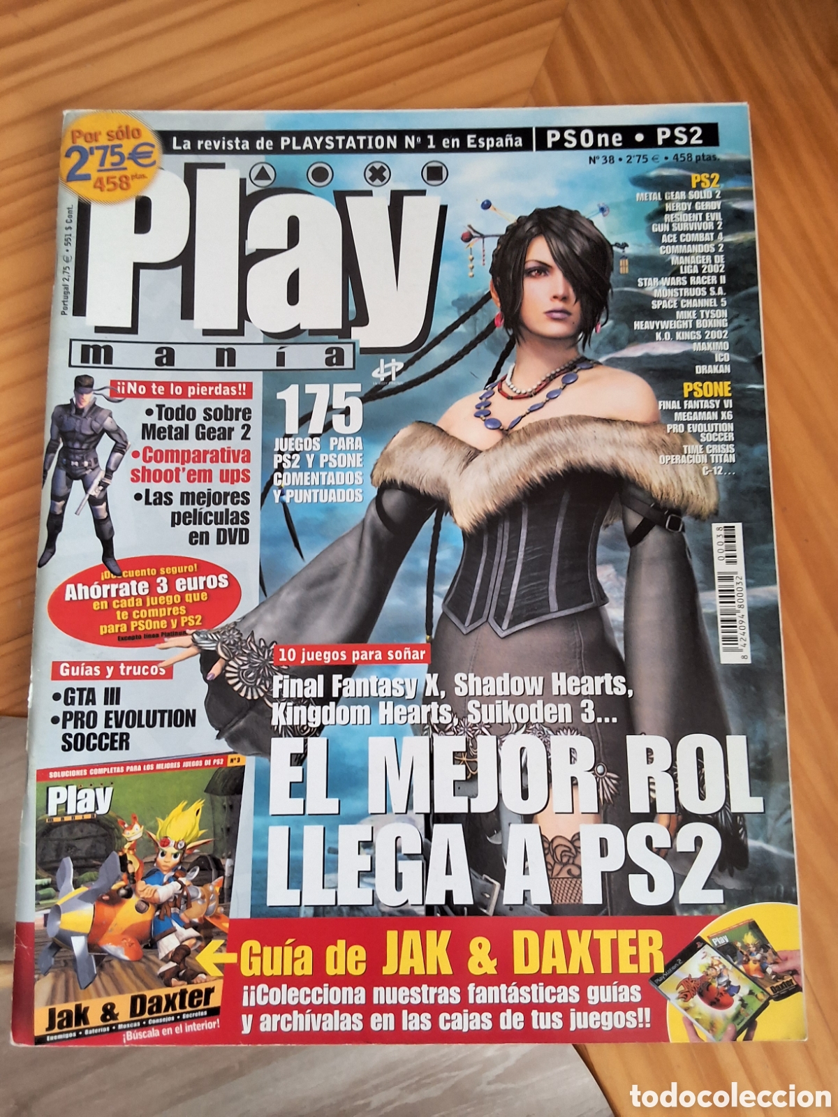 Coleccionismo de Revistas y Peri&oacute;dicos: Play mania revista consolas n&uacute;mero 38 a&ntilde;o 2002/5