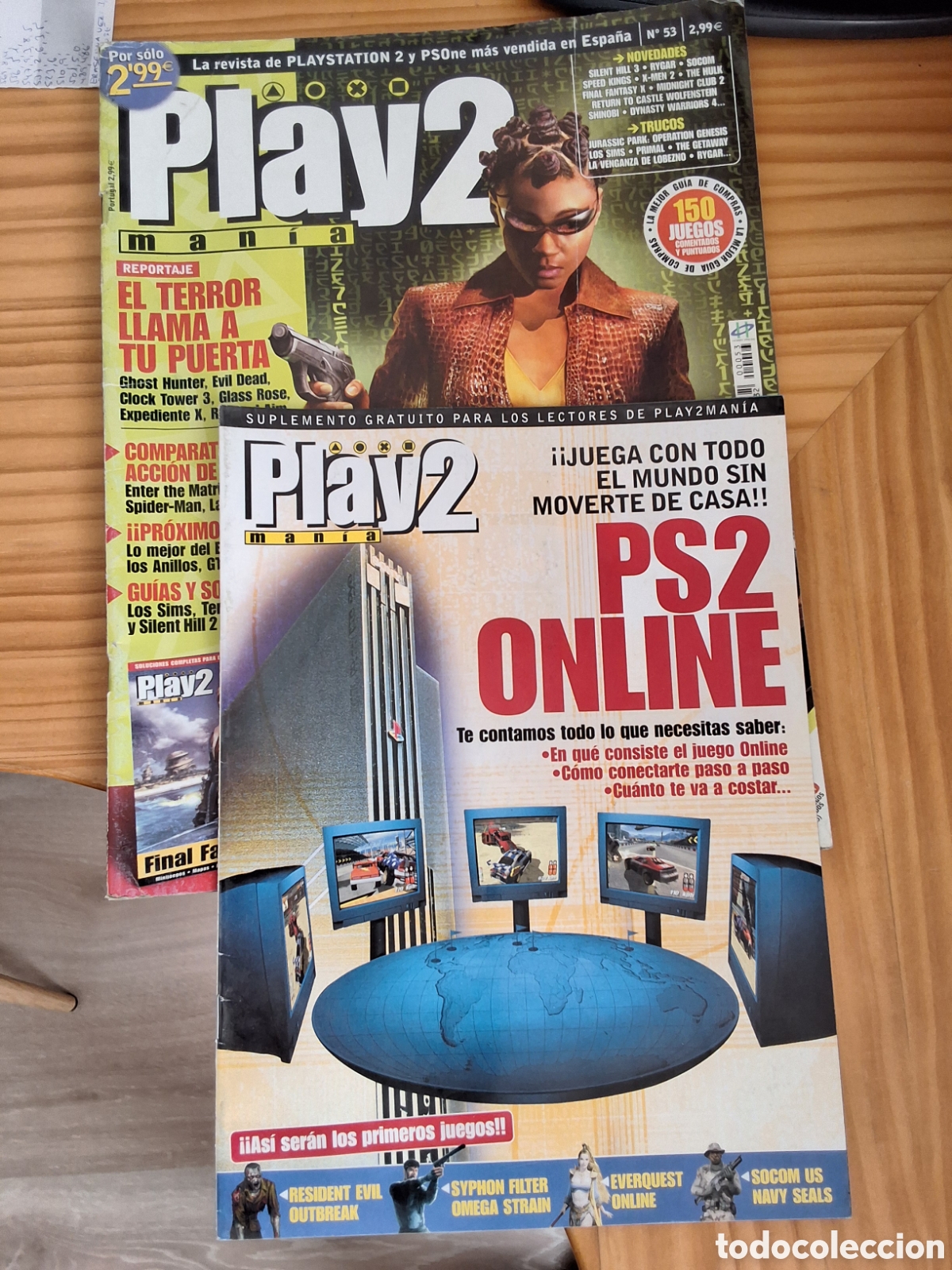 Coleccionismo de Revistas y Peri&oacute;dicos: Play mania revista consolas n&uacute;mero 53 a&ntilde;o 2003/8 incluye gu&iacute;a