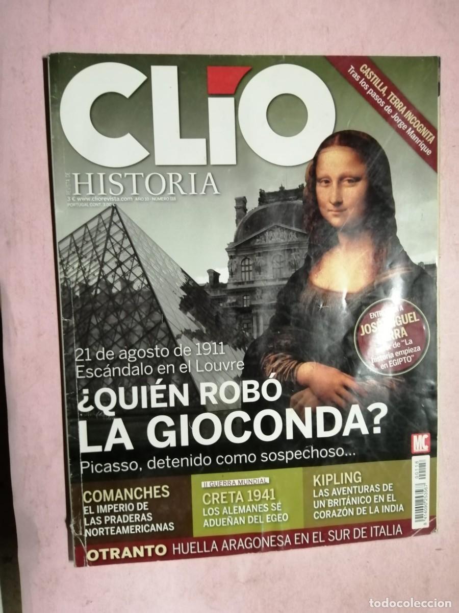 Coleccionismo de Revistas y Peri&oacute;dicos: REVISTA CLIO HISTORIA (NUMERO118) QUIEN ROBO LA GIOCONDA?