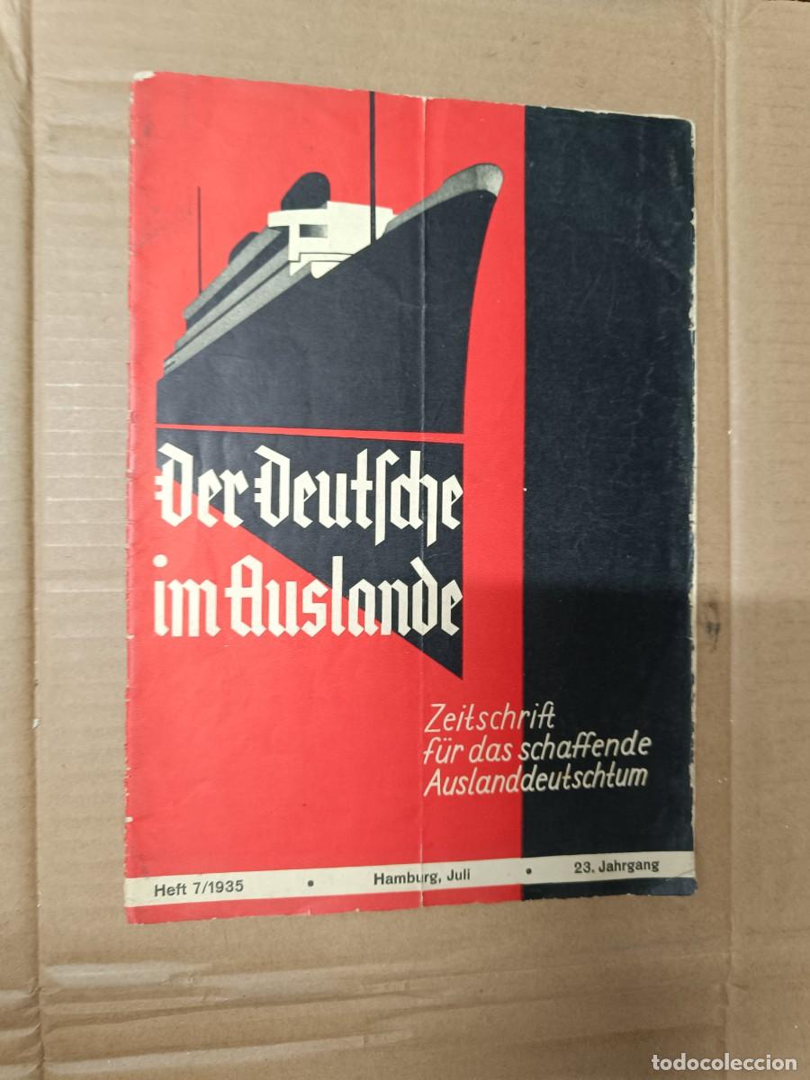 Coleccionismo de Revistas y Peri&oacute;dicos: ANTIGUA REVISTA ALEMANA, DER DEUTSCHE IM AUSLANDE, 1935, ALEMANES EN EL EXTRANJERO, VALENCIA -P14