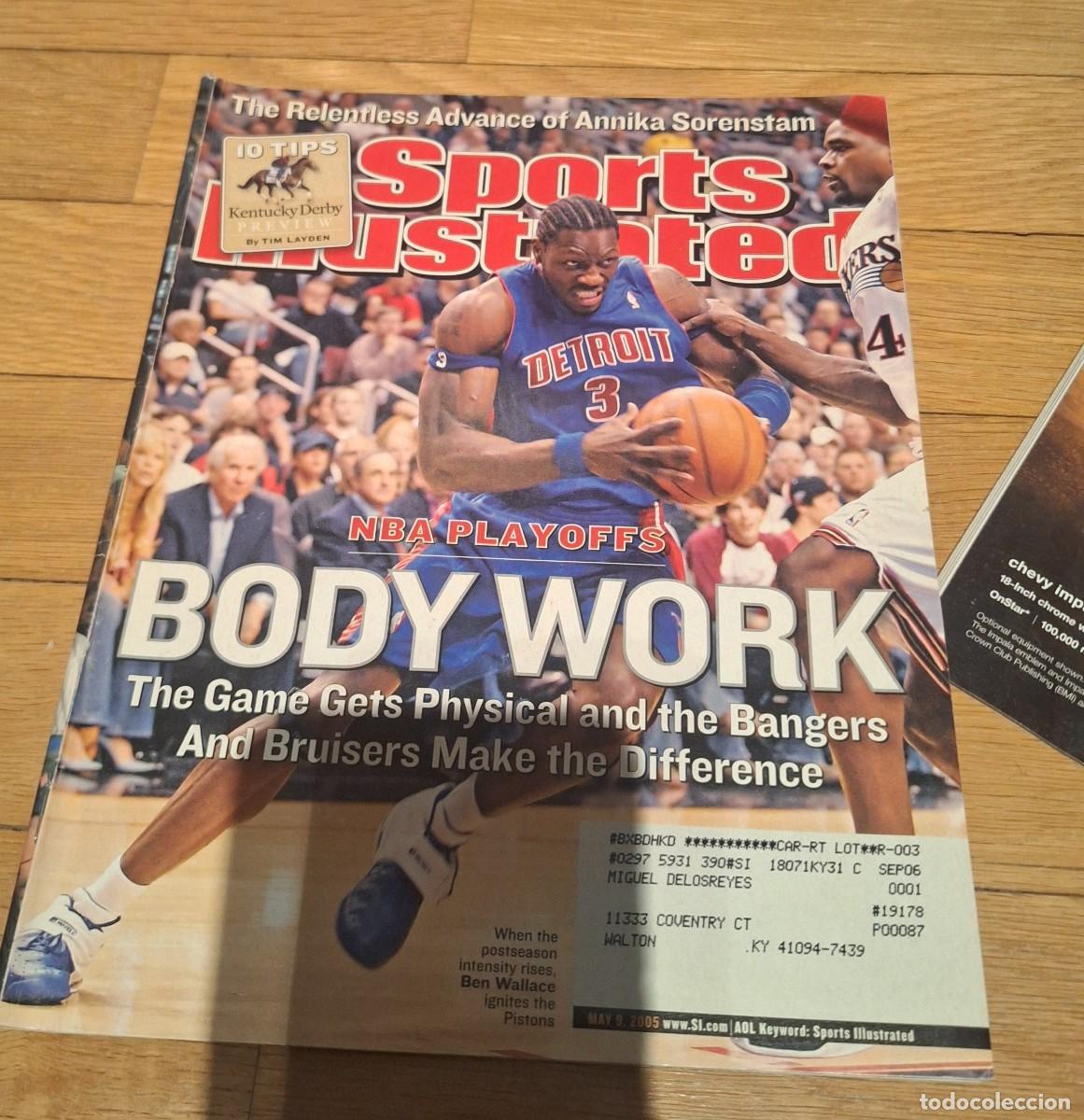 Collectionnisme de Revues et Journaux: SPORTS ILLUSTRATED MAYO 2005 BEN WALLACE