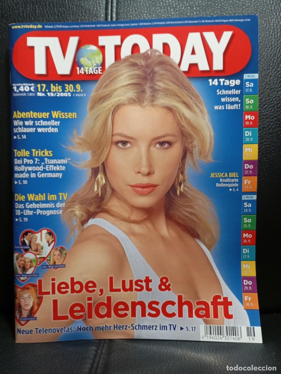 Coleccionismo de Revistas y Peri&oacute;dicos: JESSICA BIEL - REVISTA TV TODAY - NR. 19 - 2005 - ALEMANIA