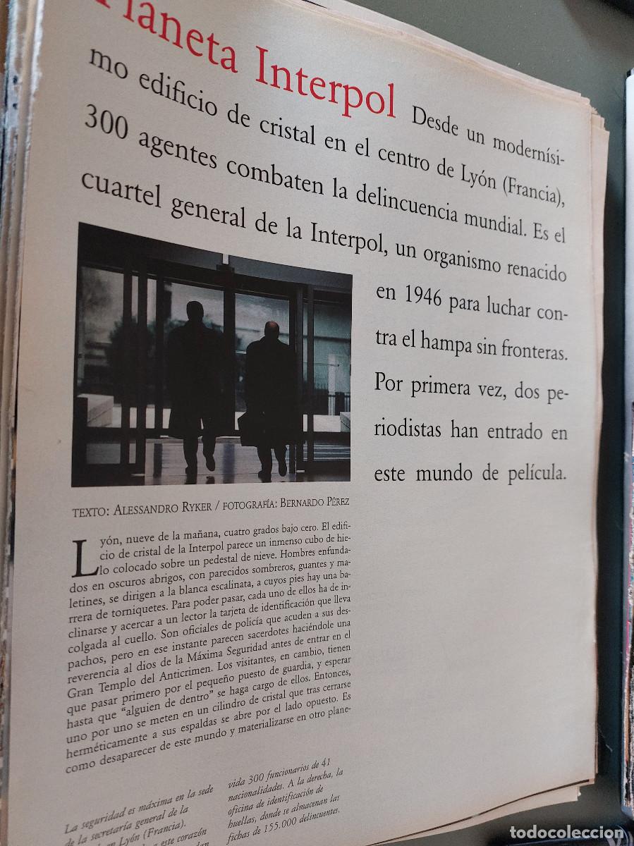 Collection Magazines and Newspapers: INTERPOL. SU CENTRO EN LYON. 5 P&Aacute;GINAS. ART&Iacute;CULO EXTRAIDO DE REVISTA. GRAPA. COMPLETO