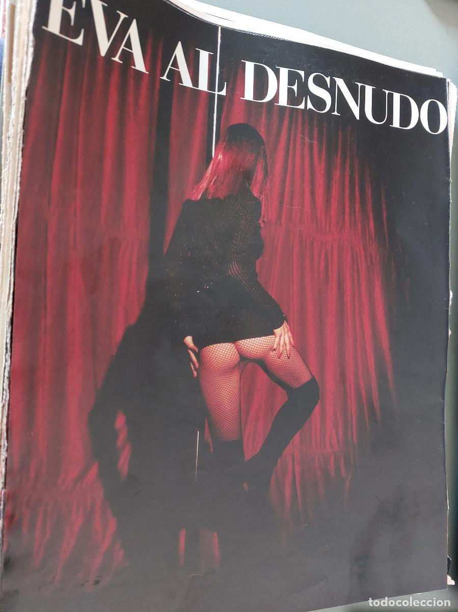 Coleccionismo de Revistas y Peri&oacute;dicos: ROPA INTERIOR FOTOS. EVA AL DESNUDO. 4 P&Aacute;GINAS. ART&Iacute;CULO EXTRAIDO DE REVISTA. GRAPA. COMPLETO