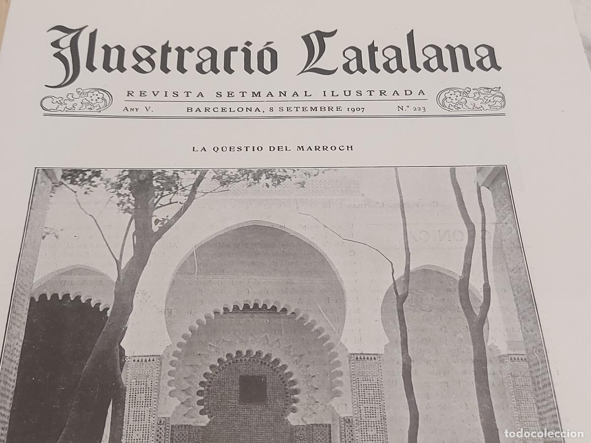 Coleccionismo de Revistas y Peri&oacute;dicos: A&Ntilde;O 1907 !! ILUSTRACI&Oacute; CATALANA / 223 / INTERESANTES ART&Iacute;CULOS Y FOTOGRAF&Iacute;AS / NUEVA