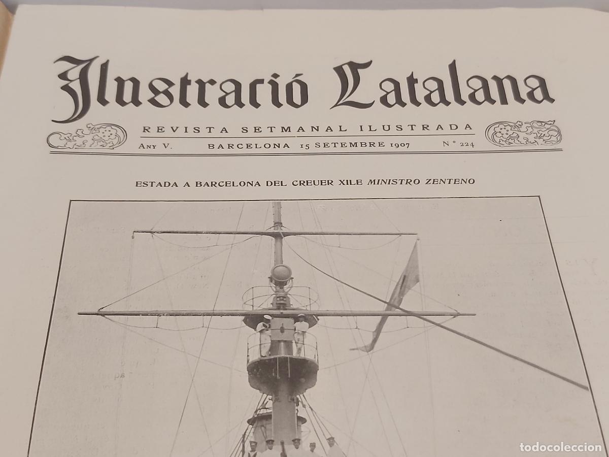 Coleccionismo de Revistas y Peri&oacute;dicos: A&Ntilde;O 1907 !! ILUSTRACI&Oacute; CATALANA / 224 / INTERESANTES ART&Iacute;CULOS Y FOTOGRAF&Iacute;AS / NUEVA