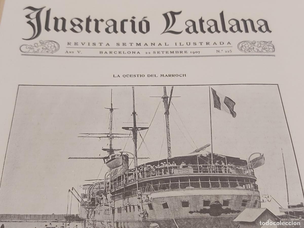 Coleccionismo de Revistas y Peri&oacute;dicos: A&Ntilde;O 1907 !! ILUSTRACI&Oacute; CATALANA / 225 / INTERESANTES ART&Iacute;CULOS Y FOTOGRAF&Iacute;AS / NUEVA