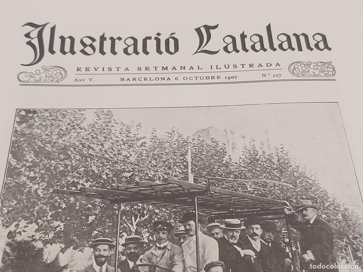 Coleccionismo de Revistas y Peri&oacute;dicos: A&Ntilde;O 1907 !! ILUSTRACI&Oacute; CATALANA / 227 / INTERESANTES ART&Iacute;CULOS Y FOTOGRAF&Iacute;AS / NUEVA