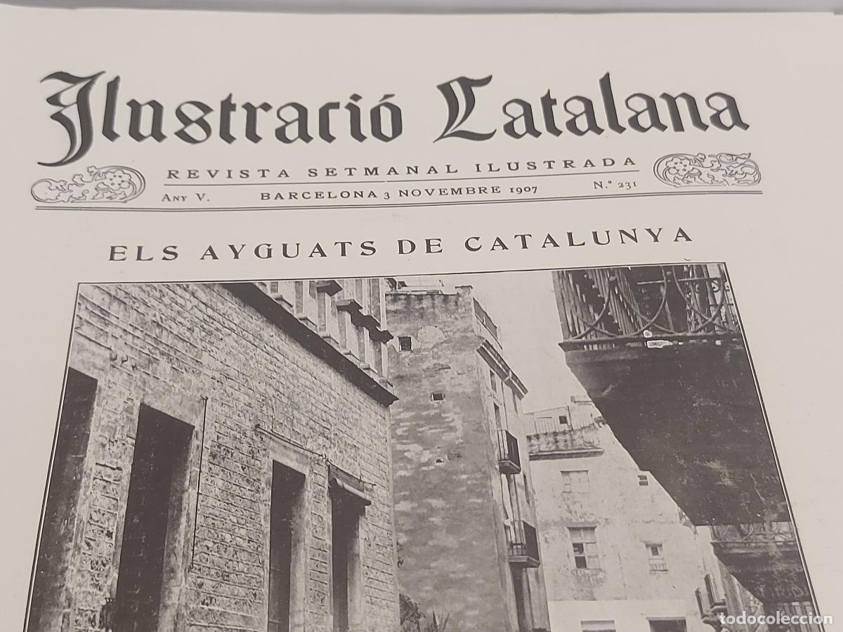 Coleccionismo de Revistas y Peri&oacute;dicos: A&Ntilde;O 1907 !! ILUSTRACI&Oacute; CATALANA / 231 / INTERESANTES ART&Iacute;CULOS Y FOTOGRAF&Iacute;AS / NUEVA