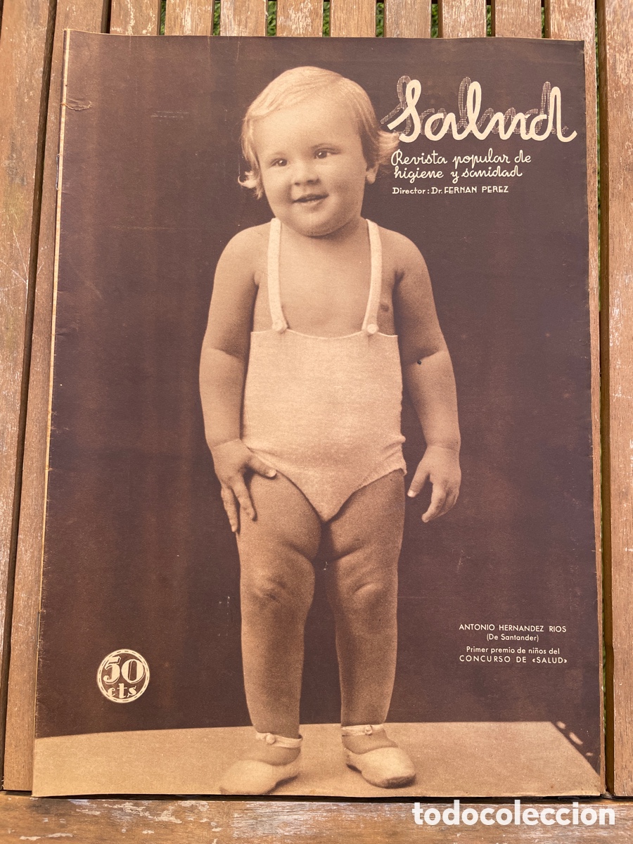 Coleccionismo de Revistas y Peri&oacute;dicos: Salud. Revista popular de higiene y sanidad. Julio de 1934.