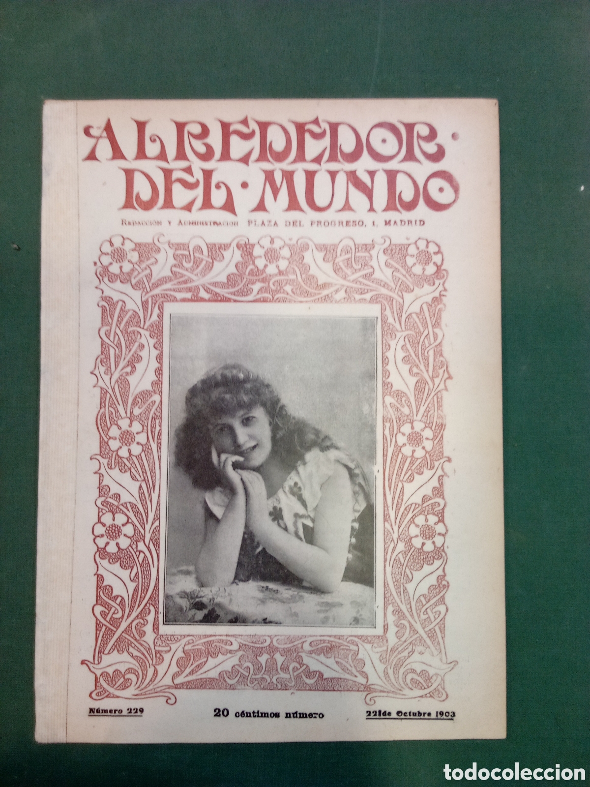 Collectionnisme de Revues et Journaux: Revista - Alrededor del Mundo, No 229, Octubre 1903