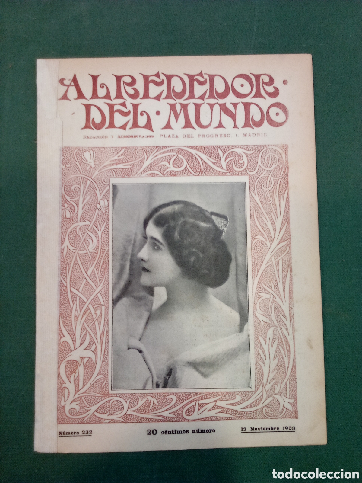 Colecionismo de Revistas e Jornais: Revista - Alrededor del Mundo, No 232, Noviembre 1903