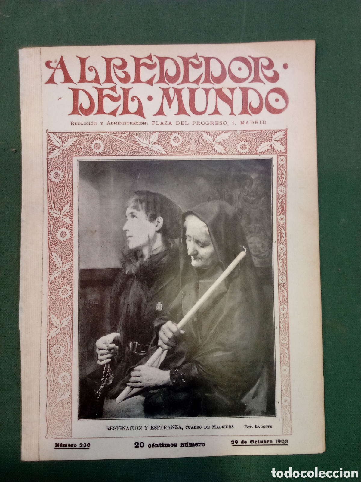 Colecionismo de Revistas e Jornais: Revista - Alrededor del Mundo, No 230, Octubre 1903