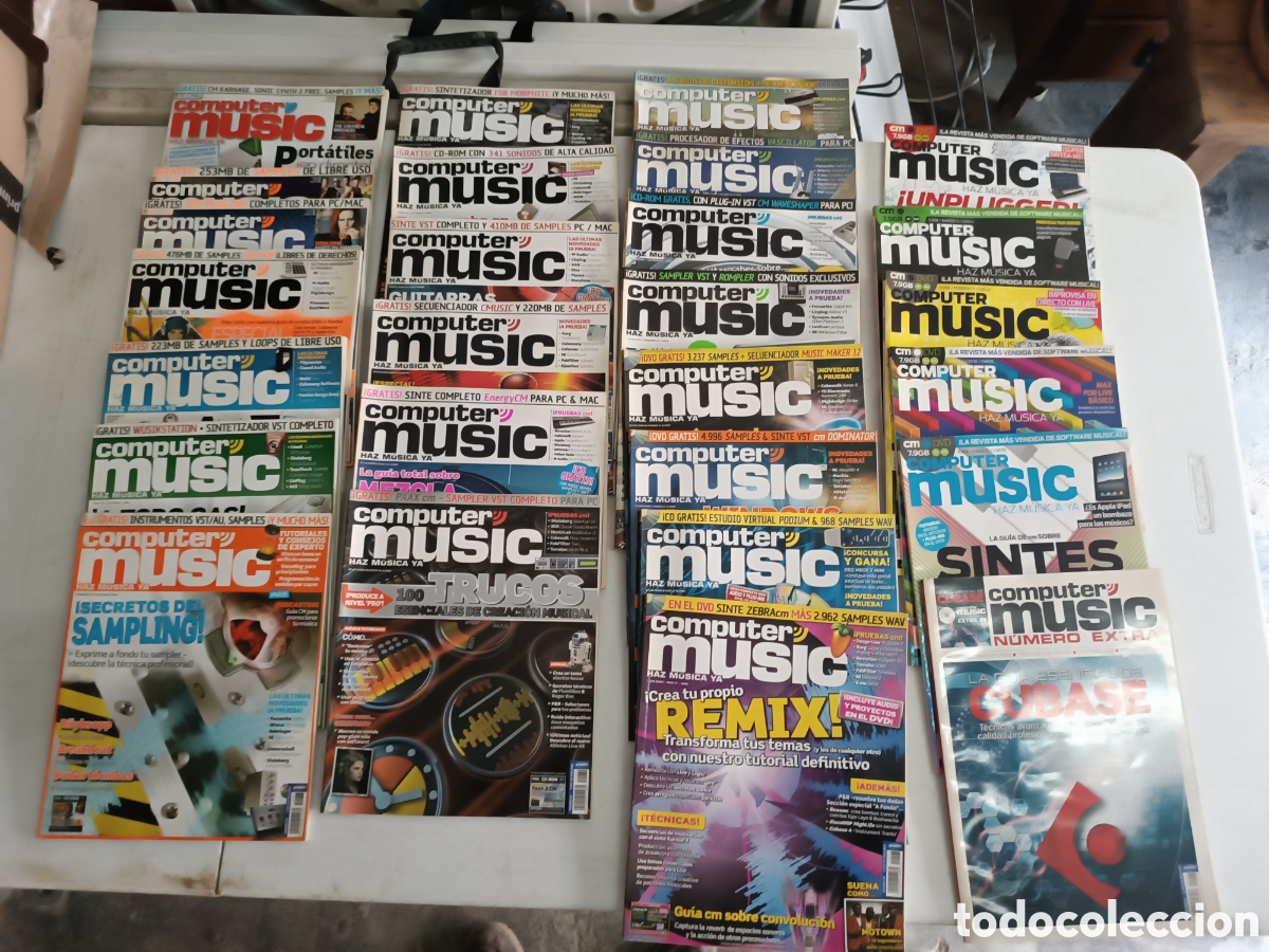 Colecionismo de Revistas e Jornais: Lote revistas computer music