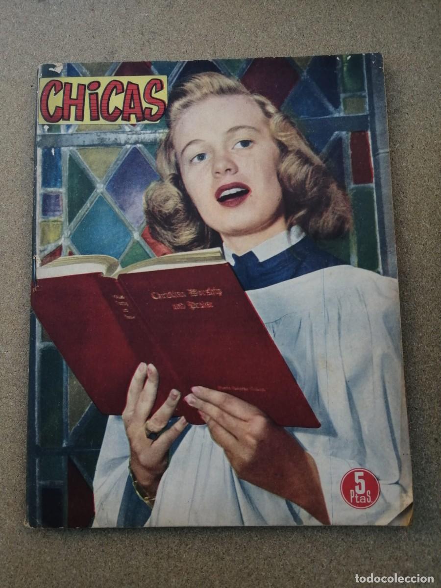 Coleccionismo de Revistas y Peri&oacute;dicos: REVISTA CHICAS (NUMERO 343) REPORTAJES ROBERT TAYLOR - CALLE MAYOR, DE JUAN ANTONIO BARDEM -....