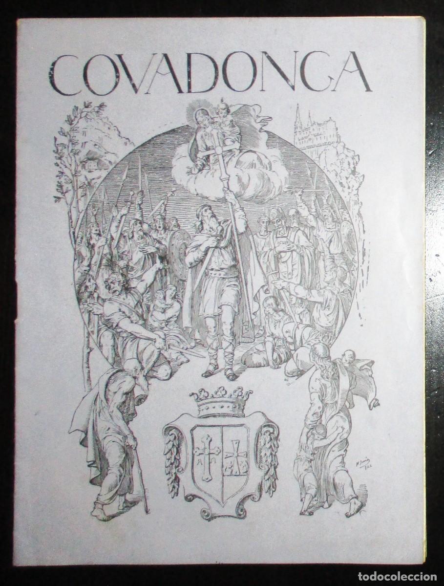 Coleccionismo de Revistas y Peri&oacute;dicos: COVADONGA. REVISTA QUINCENAL ILUSTRADA. SETIEMBRE DE 1935. I SEMANA DE ASUNTOS SOCIALES.