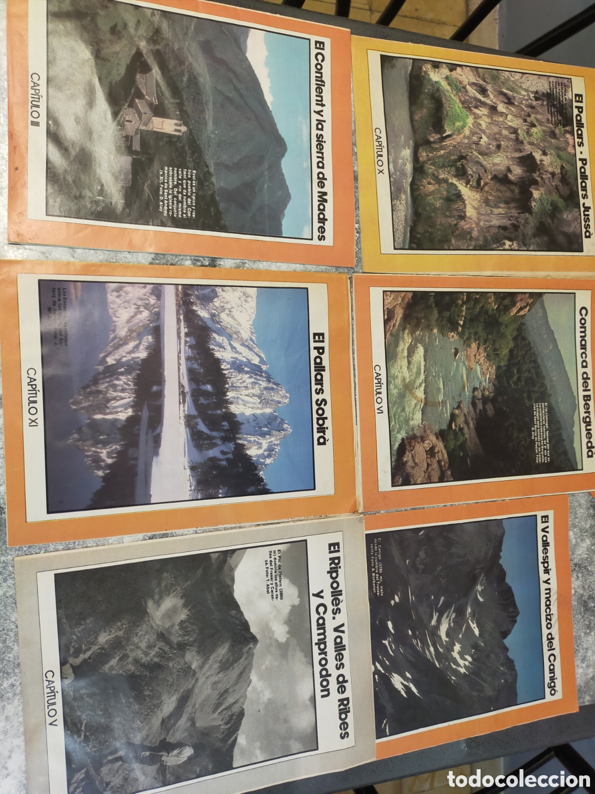 Sammeln von Zeitschriften und Zeitungen: 6 Dosieres Geogr&aacute;ficos Catalu&ntilde;a