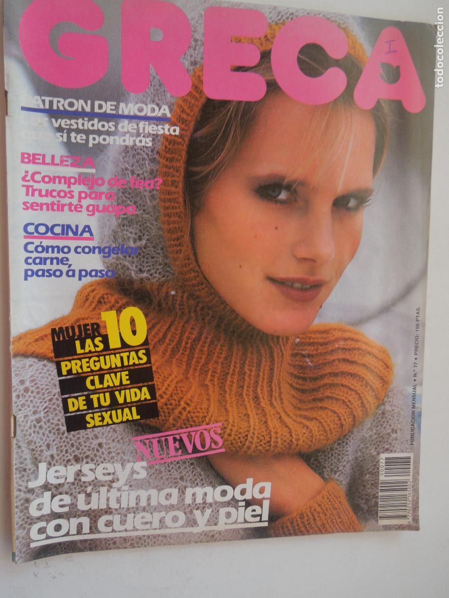 Sammeln von Zeitschriften und Zeitungen: GRECA REVISTA N&ordm; 77 - LABORES DE MODA - JERSEYS - CON PATRON E INSTRUCCIONES