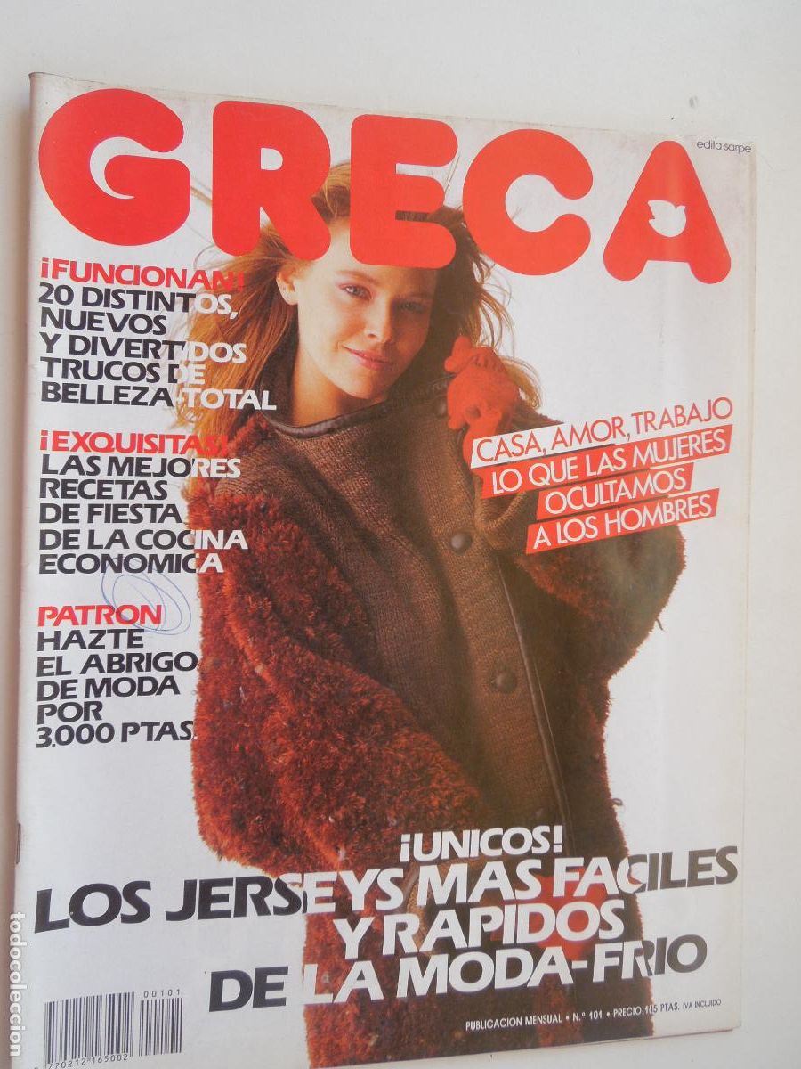 Collection Magazines and Newspapers: GRECA REVISTA N&ordm; 101 - LABORES DE MODA - JERSEYS MAS FACILES CON PATRON E INSTRUCCIONES