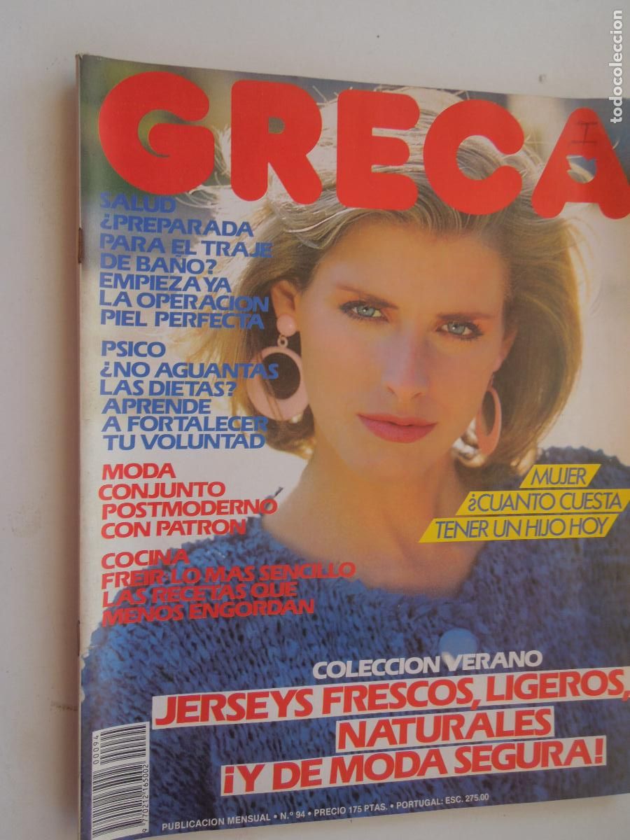 Collection Magazines and Newspapers: GRECA REVISTA N&ordm; 94 - LABORES DE MODA - JERSEYS FRESCOS Y LIGEROS CON PATRON E INSTRUCCIONES