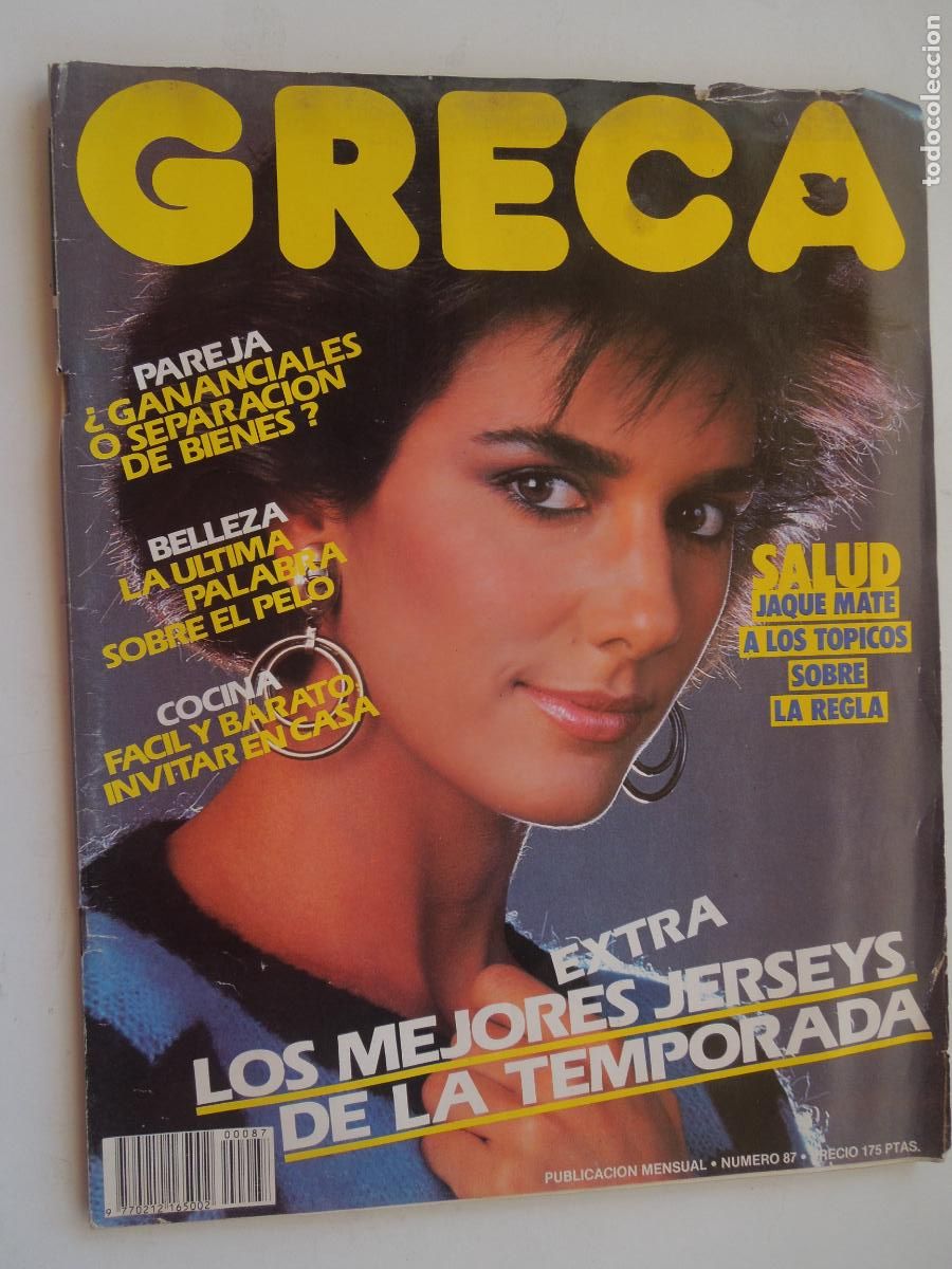 Collection Magazines and Newspapers: GRECA REVISTA N&ordm; 87 - LABORES DE MODA - EXTRA LOS MEJORES JERSEYS CON PATRON E INSTRUCCIONES