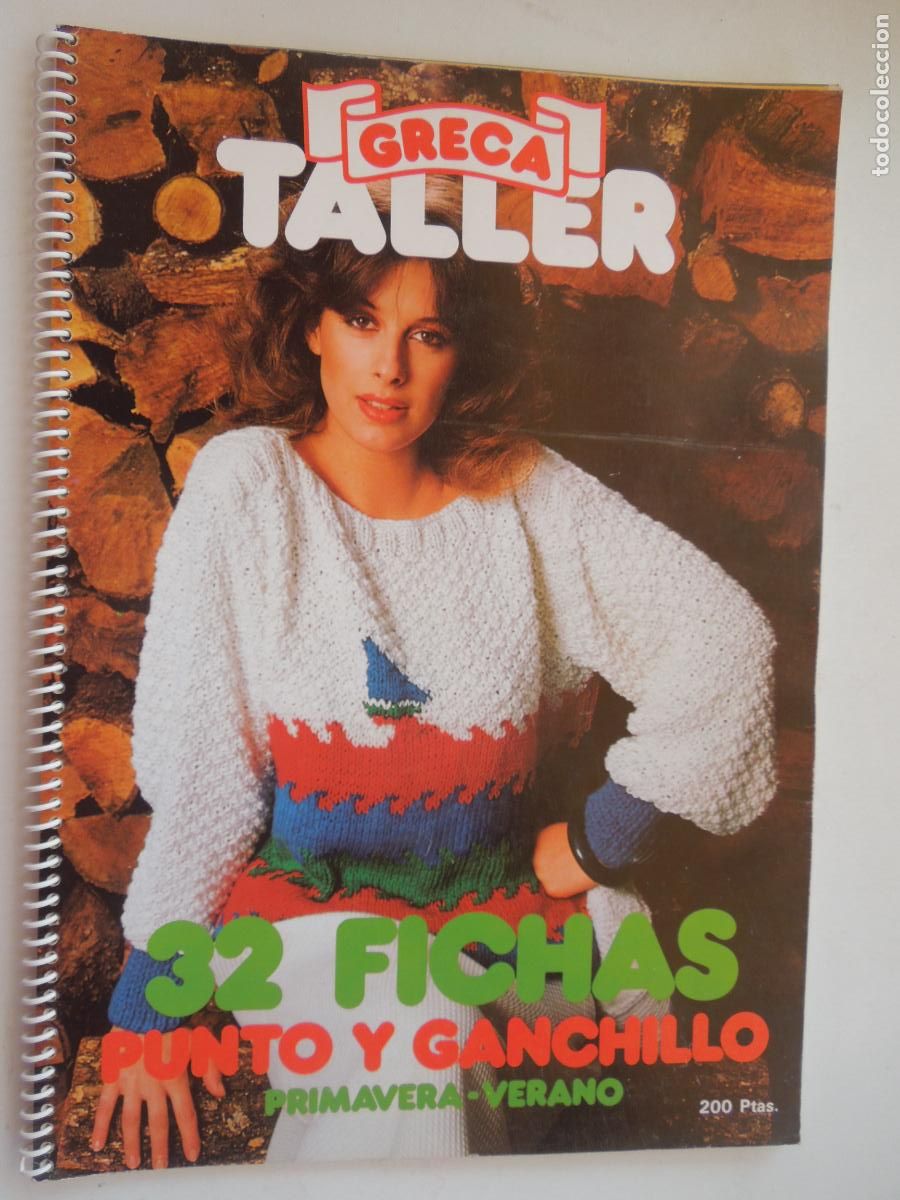 Collectionnisme de Revues et Journaux: GRECA TALLER REVISTA PRIMAVERA VERANO - CON EXPLICACIONES EN CADA PAGINA