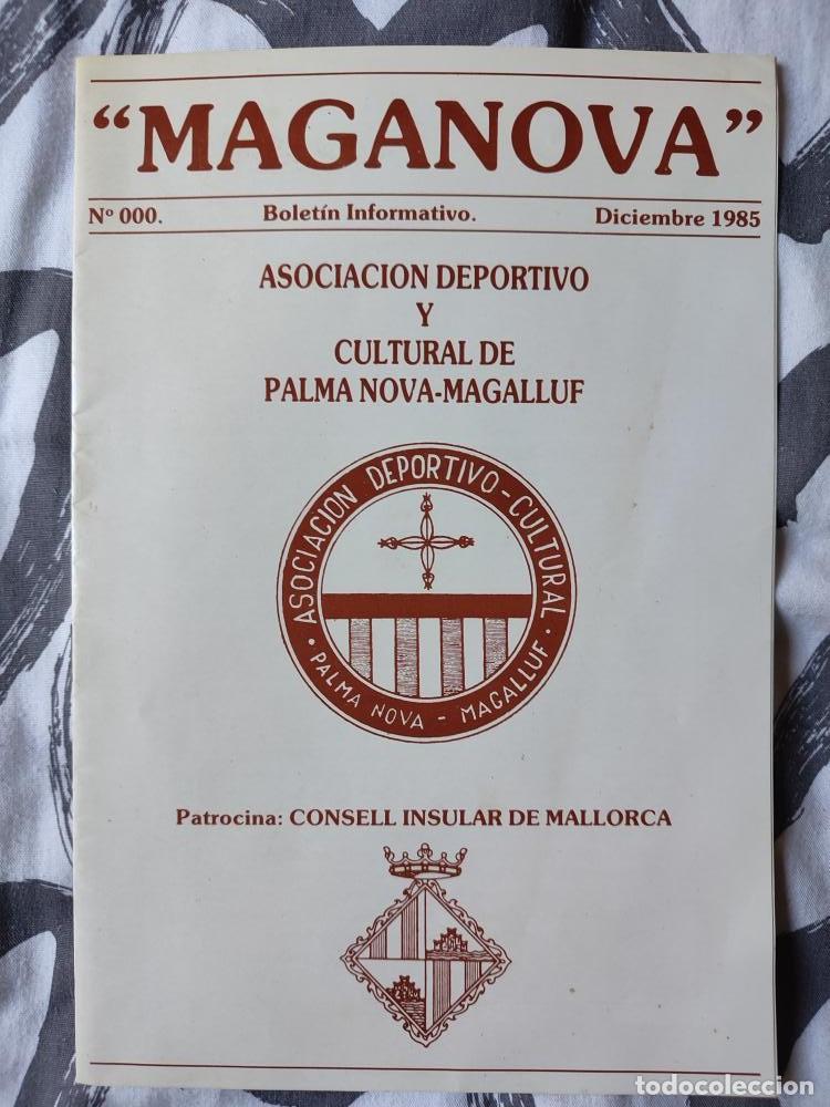 Coleccionismo de Revistas y Peri&oacute;dicos: Bolentin &rdquo;MAGANOVA&rdquo; N&ordm;000