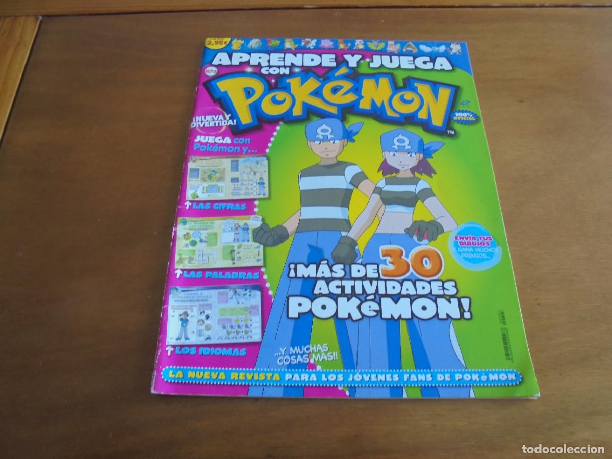 Coleccionismo de Revistas y Peri&oacute;dicos: APRENDE Y JUEGA CON POKEMON N&ordm; 3 CON M&Aacute;S DE 30 ACTIVIDADES POKEMON (SIN USAR)