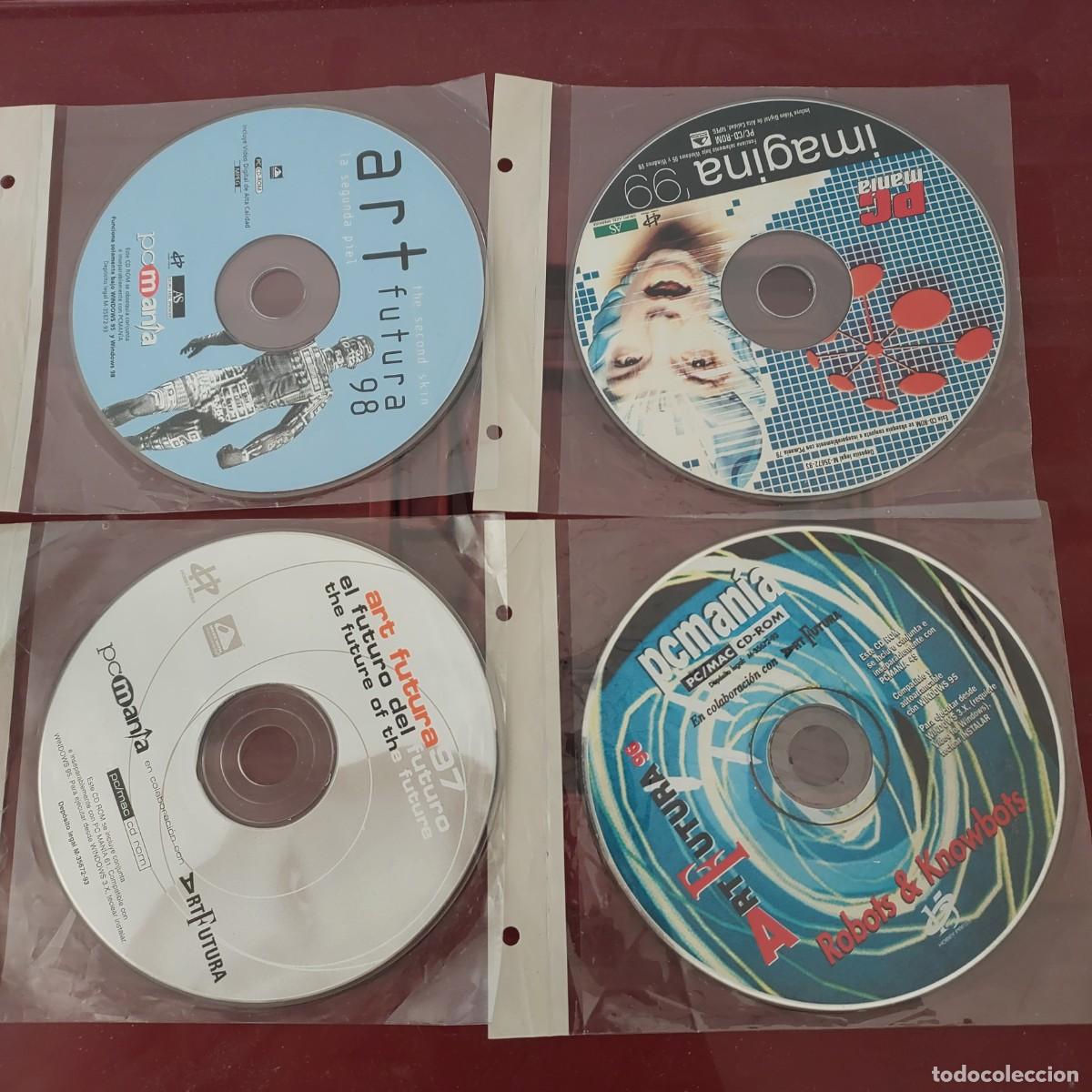 Sammeln von Zeitschriften und Zeitungen: PCMan&iacute;a especial Art Futura, CD's a&ntilde;os 96, 97, 98 y 99