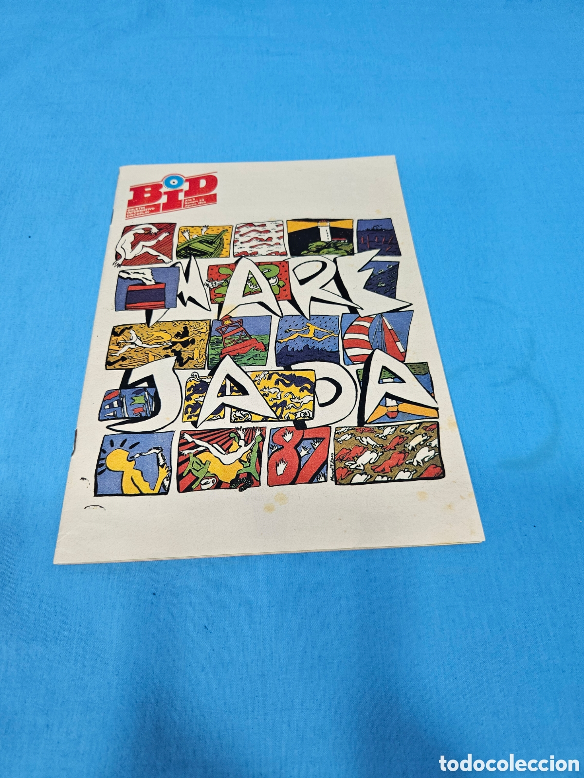 Collectionnisme de Revues et Journaux: REVISTA BID. BOLETIN INFORMATIVO DISCOPLAY. MAREJADA 87.
