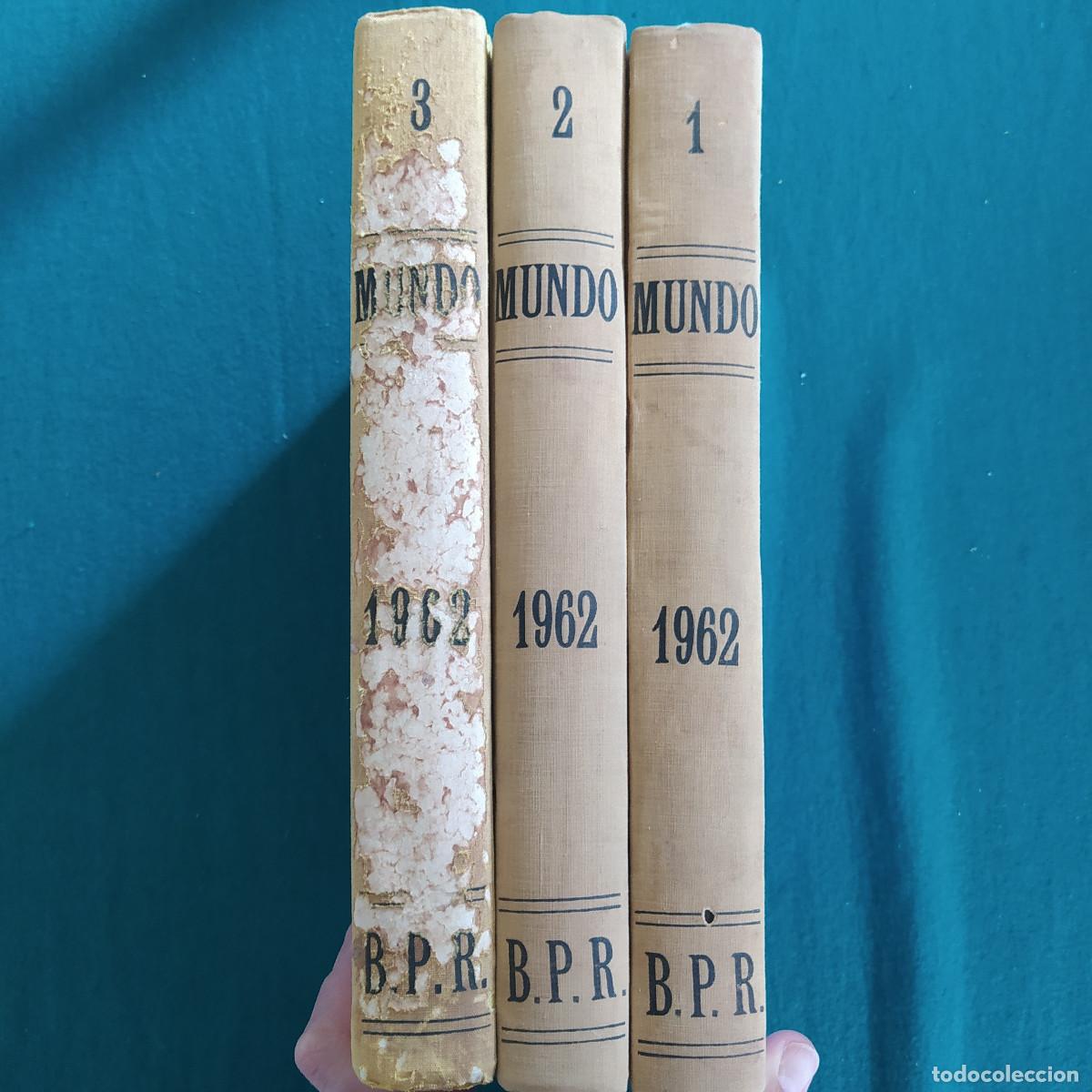 Sammeln von Zeitschriften und Zeitungen: MUNDO. A&Ntilde;O 1962. REVISTA SEMANAL DE POLITICA EXTERIOR Y ECONOMIA.