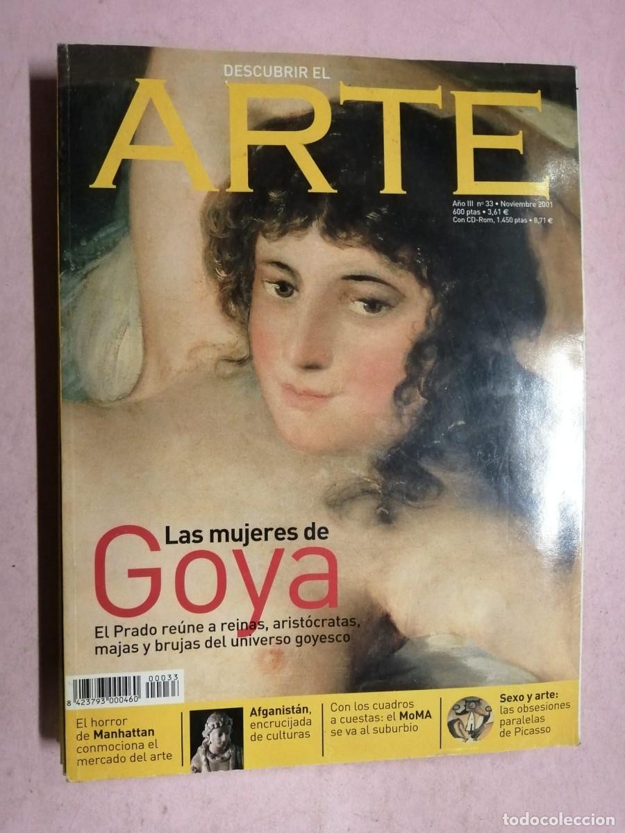 Collectionnisme de Revues et Journaux: REVISTA DESCUBRIR EL ARTE (NUMERO 33) LAS MUJERES DE GOYA