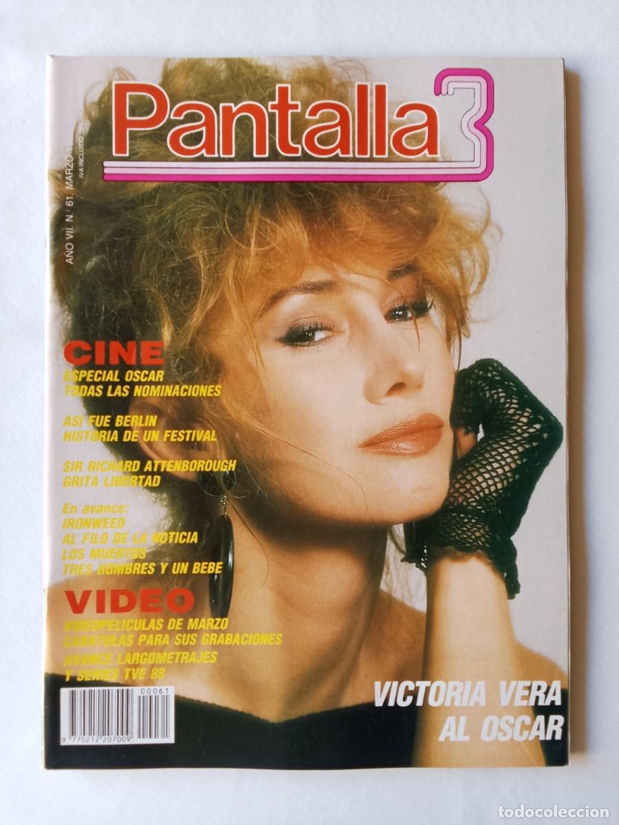 Sammeln von Zeitschriften und Zeitungen: PANTALLA 3 N&ordm; 61 1988 RICHARD ATTENBOROUGH Victoria Vera al Oscar MARIBEL VERD&Uacute; Jack Nicholson