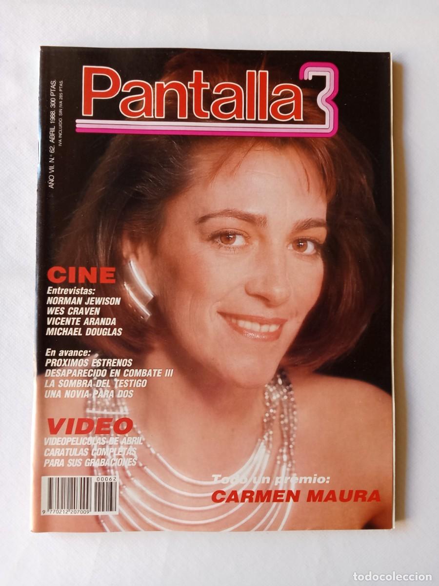 Collezionismo di Riviste e Giornali: PANTALLA 3 N&ordm; 62 1988 CARMEN MAURA Michael Douglas WES CRAVEN Vicente Aranda NORMAN JEWISON