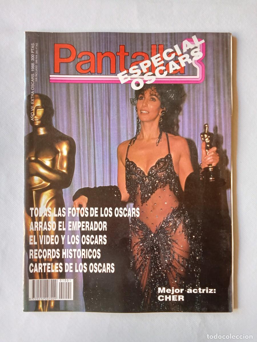 Coleccionismo de Revistas y Peri&oacute;dicos: PANTALLA 3 N&ordm; EXTRA OSCARS 1988 CHER Billy Wilder MICHAEL DOUGLAS Bernardo Bertolucci SEAN CONNERY
